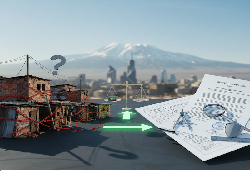 Ինքնակամ կառույցի օրինականացում ՀՀ-ում 2026 թվականին. ինչպե՞ս է ընթանում գործընթ